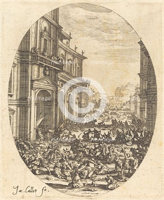 The Massacre of the Innocents, c. 1622. Creator: Jacques Callot.