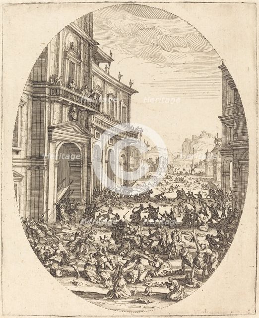 The Massacre of the Innocents, c. 1622. Creator: Jacques Callot.