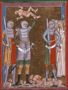 The Massacre of the Innocents, c1350. Creator: Unknown