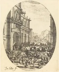 The Massacre of the Innocents, Second Plate, 1622. Creator: Jacques Callot