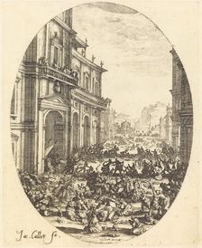 The Massacre of the Innocents, Second Plate, 1622. Creator: Jacques Callot