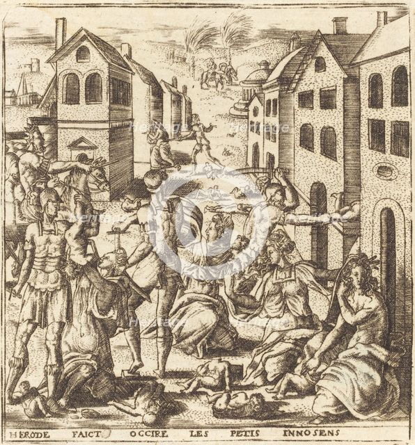 The Massacre of the Innocents, probably c. 1576/1580. Creator: Leonard Gaultier.