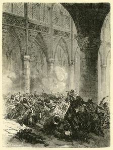 The Massacre at Beziers (1209), 1890. Creator: Unknown