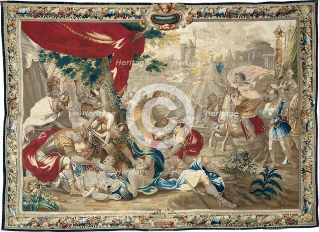 The Massacre at Jerusalem, from The Story of Titus and Vespasian, Brussels, 1650/75. Creator: Unknown.