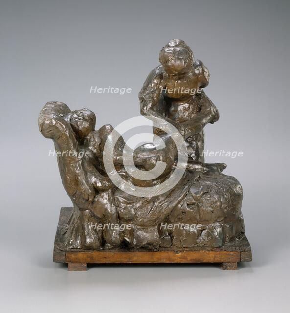 The Masseuse, Group, mid 1890s. Creator: Edgar Degas.