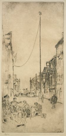 The Mast. Creator: James McNeill Whistler (American, 1834-1903)