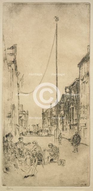 The Mast. Creator: James McNeill Whistler (American, 1834-1903).