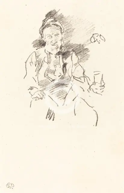 The Master Smith, 1895. Creator: James Abbott McNeill Whistler.