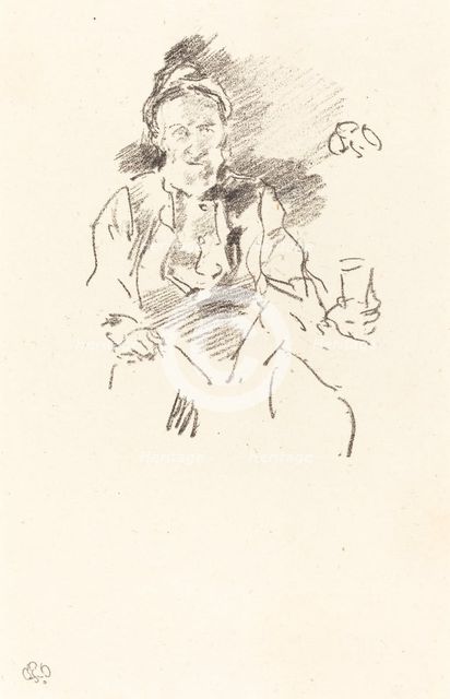 The Master Smith, 1895. Creator: James Abbott McNeill Whistler.