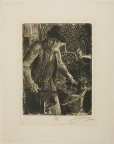 The Master-Smith, 1907. Creator: Anders Leonard Zorn