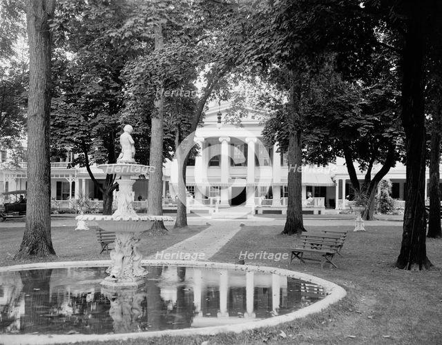 The Maplewood entrance, Pittsfield, Mass., c.(between 1900 and 1920). Creator: Unknown.