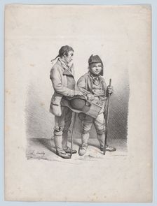 The Marmot, 1822. Creator: Louis Leopold Boilly