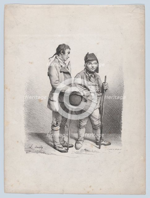 The Marmot, 1822. Creator: Louis Leopold Boilly.