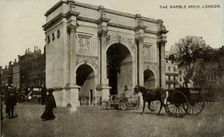 The Marble Arch, London late 19th-early 20th century. Creator: Unknown