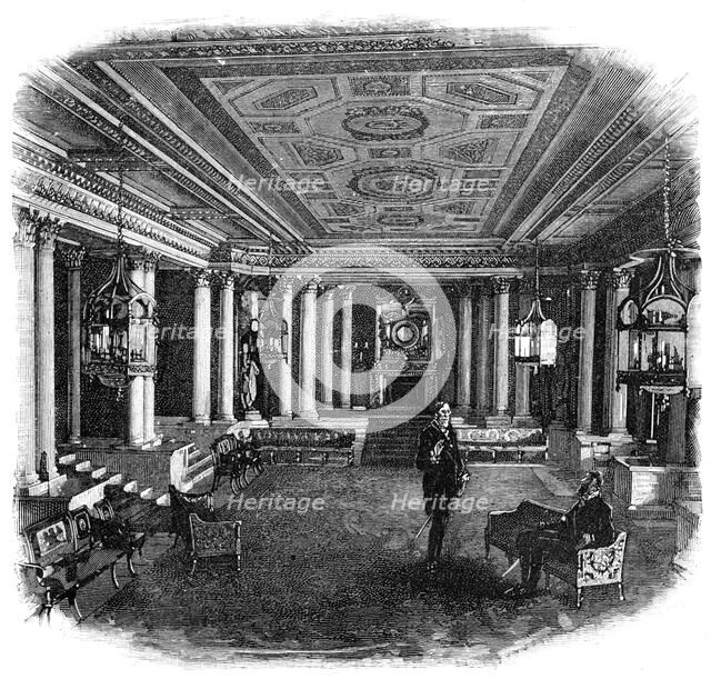 The Marble Hall, Buckingham Palace, 1900. Artist: Unknown