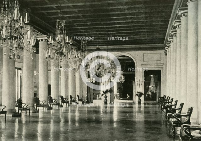 'The Marble Hall, Government House', 1925. Creator: Unknown.