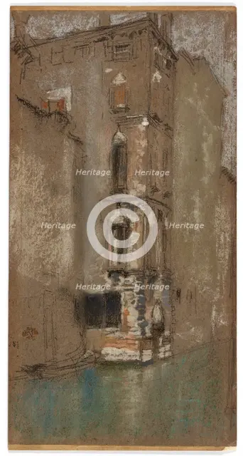 The Marble Palace, 1880. Creator: James Abbott McNeill Whistler.