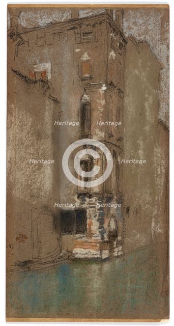 The Marble Palace, 1880. Creator: James Abbott McNeill Whistler.