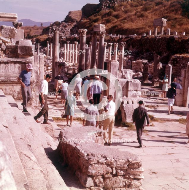 The Marble-Paved Street, Ephesus, Turkey, c1955.  Creator: Arthur Charles Kirby Ware.