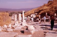 The Marble-Paved Street, Ephesus, Turkey, c1955. Creator: Arthur Charles Kirby Ware