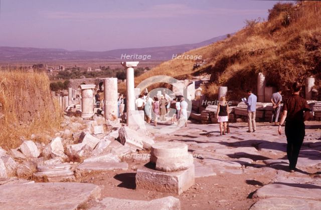 The Marble-Paved Street, Ephesus, Turkey, c1955.  Creator: Arthur Charles Kirby Ware.