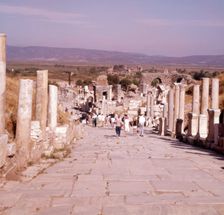 The Marble-Paved Street, Ephesus, Turkey, c1955. Creator: Arthur Charles Kirby Ware
