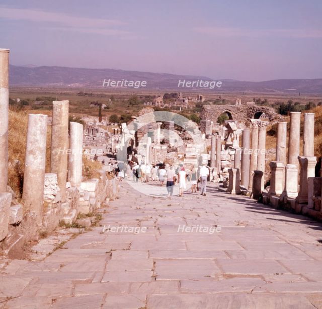 The Marble-Paved Street, Ephesus, Turkey, c1955.  Creator: Arthur Charles Kirby Ware.
