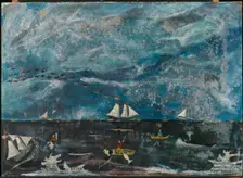 The Marblehead Fishermen, ca. 1922-1928. Creator: John Orne Johnson Frost