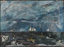 The Marblehead Fishermen, ca. 1922-1928. Creator: John Orne Johnson Frost