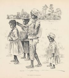The march of intellect, 1899. Creator: Jay Campbell Phillips