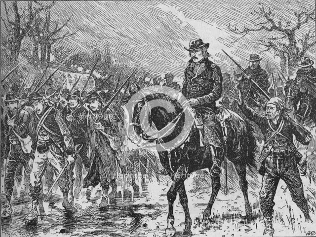 'The March of Shiloh', 1902. Artist: Frank Feller.