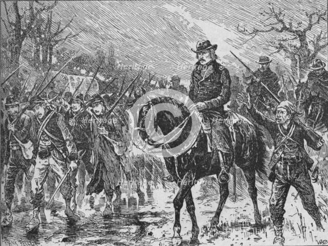 'The March of Shiloh', 1902. Artist: Frank Feller.