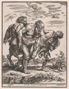 The March of Silenus, ca. 1652. Creator: Christoffel Jegher