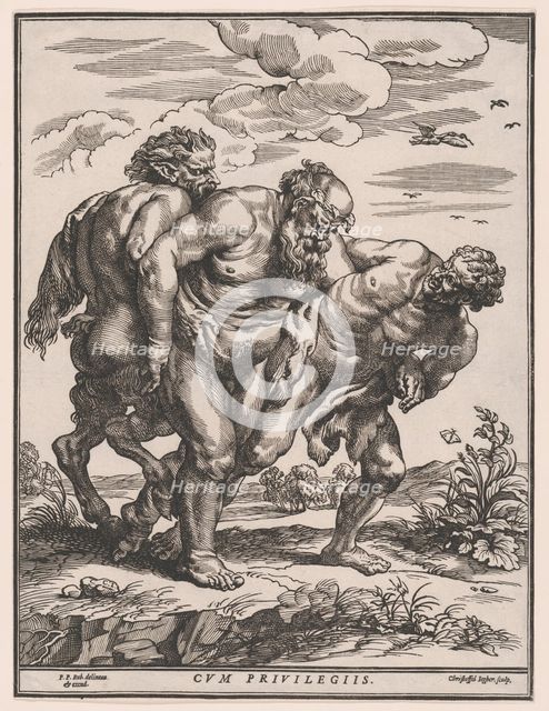 The March of Silenus, ca. 1652. Creator: Christoffel Jegher.