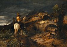 The March of the Goths, 1881. Creator: Arnold Bocklin
