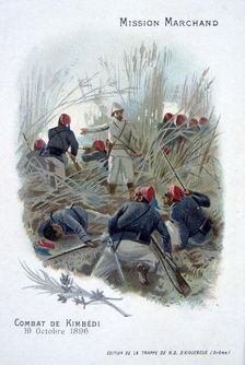 The Marchand expedition: fighting at Kimbedi, Congo, 19 October 1896