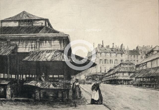 'The Marché St Honore', 1915. Artist: AP Martial.