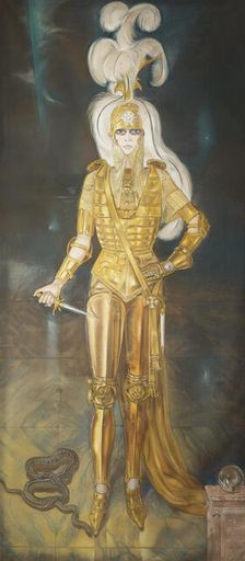 The Marchesa Casati as Cesare Borgia, 1925. Creator: Alberto Martini