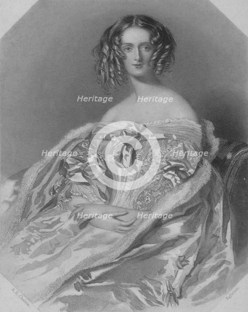 'The Marchioness of Aylesbury', 1840. Creator: WH Egleton.