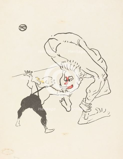 The Marco Brothers, 1895. Creator: Henri de Toulouse-Lautrec.