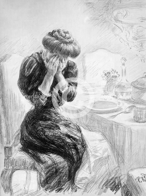 The Marguerite Steinheil case, 1909. Artist: Unknown