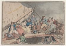 The Margate Hoy, August 19, 1789. Creator: Charles Catton the Younger