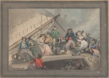 The Margate Hoy, January 12, 1795. Creator: Charles Catton the Younger