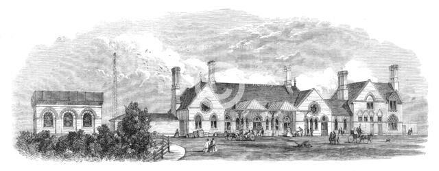The Margate Station of the East Kent (London, Chatham, and Dover) Railway, 1864. Creator: Unknown.