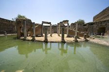 The Maritime Theatre at Hadrian's Villa, Tivoli, Italy. Artist: Samuel Magal