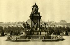 The Maria Theresia Monument, Vienna, Austria, c1935. Creator: Unknown