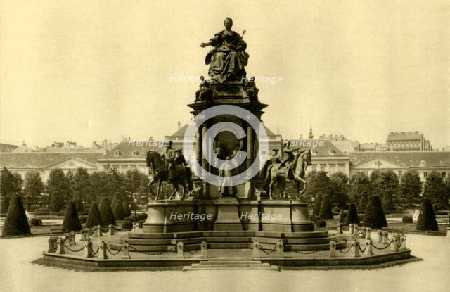 The Maria Theresia Monument, Vienna, Austria, c1935.  Creator: Unknown.