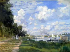 The Marina at Argenteuil 1872. Artist: Claude Monet