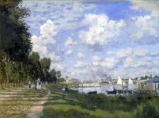 The Marina at Argenteuil 1872. Artist: Claude Monet
