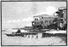 The marina, Larnaca, Cyprus, 1900